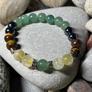 3/$40 NWOT Handmade Wealth Mala Bracelet